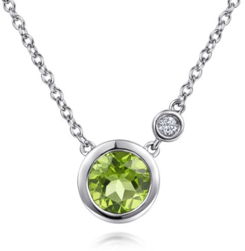 Sterling Silver Birthstone Necklaces