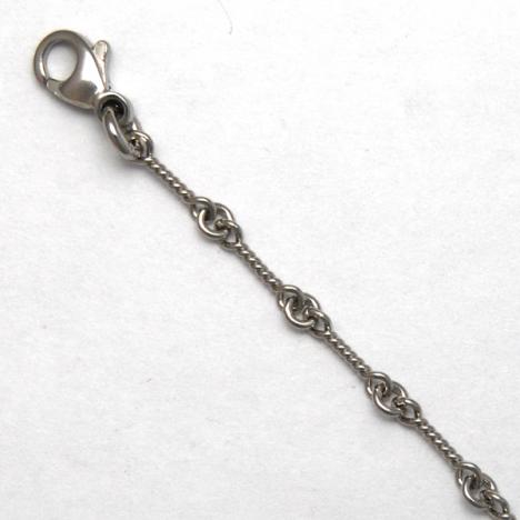 Platinum Twist Link 2.8mm Chain