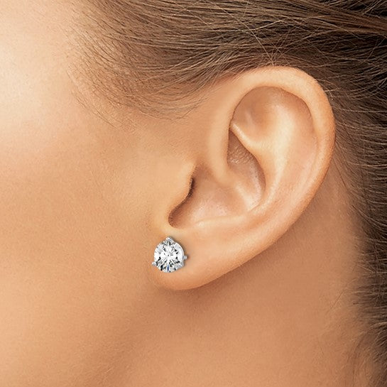Lab Grown Diamond Stud Earrings
