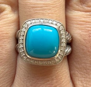 David Yurman Petite Albion Gemstone Rings