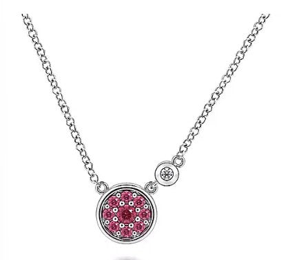 Sterling Silver Birthstone Necklaces