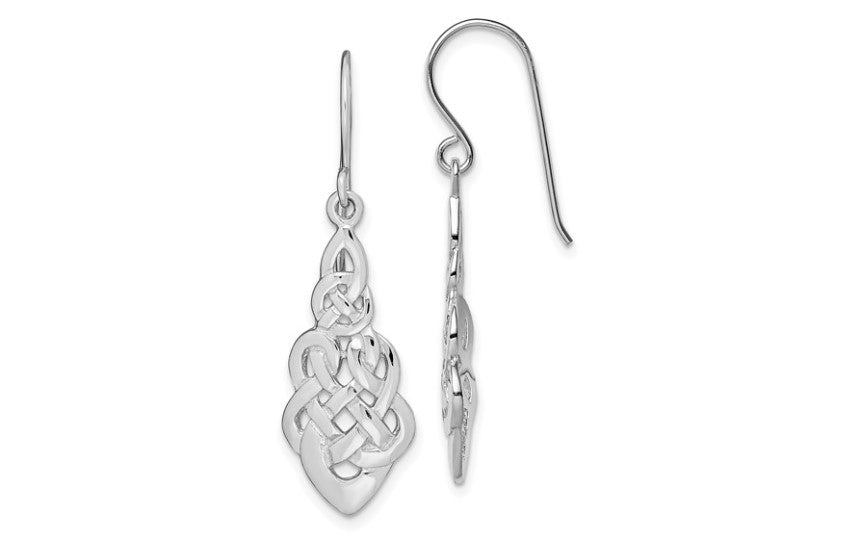 Lady's Sterling Silver Dangle Earrings