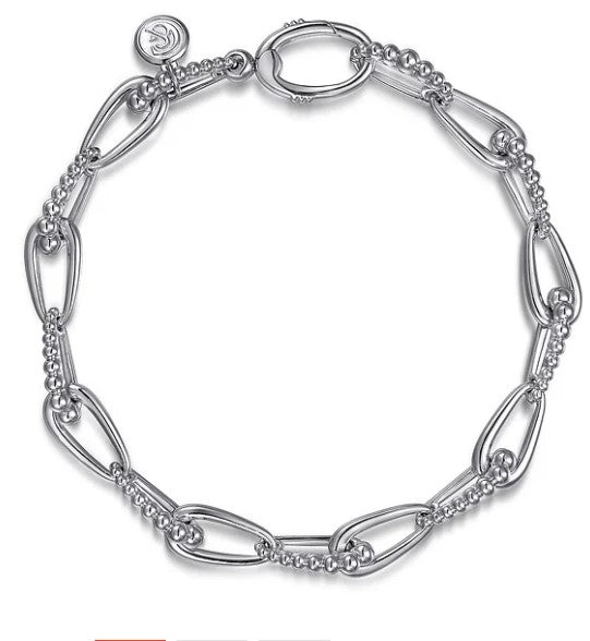 Sterling Silver Link Chain Bracelet